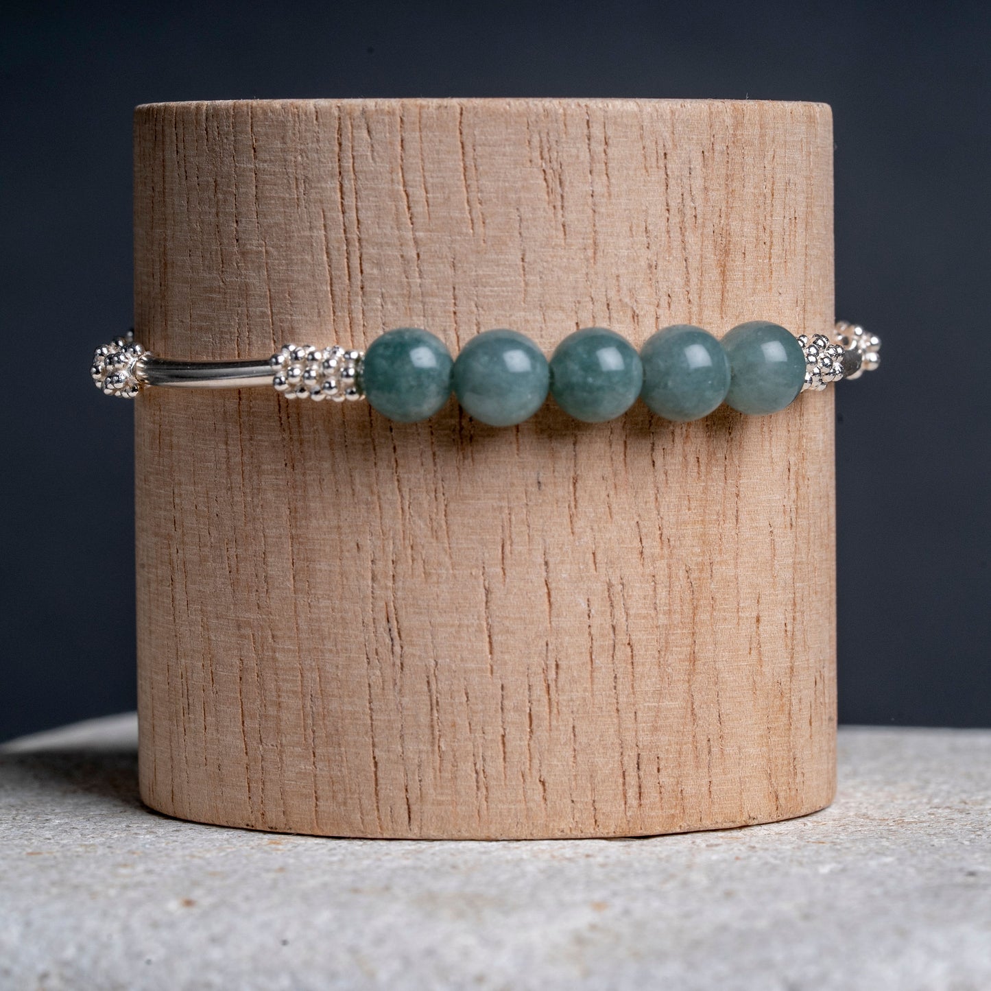 Burmese Jade Alma Bracelet