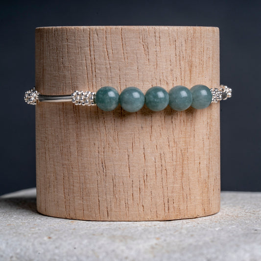 Burmese Jade Alma Bracelet