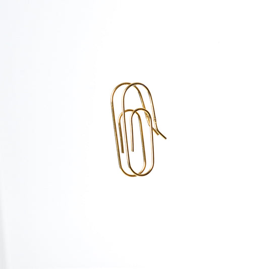 Paper Clip Earrings