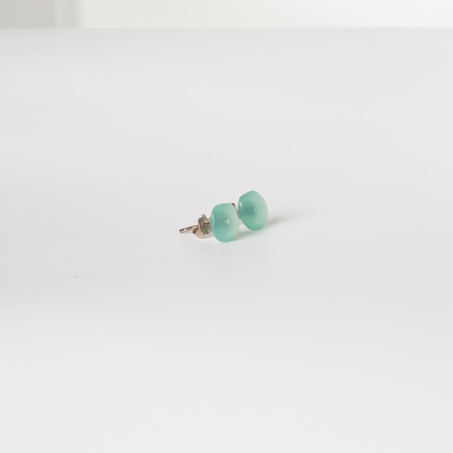 Square Gemstone Studs