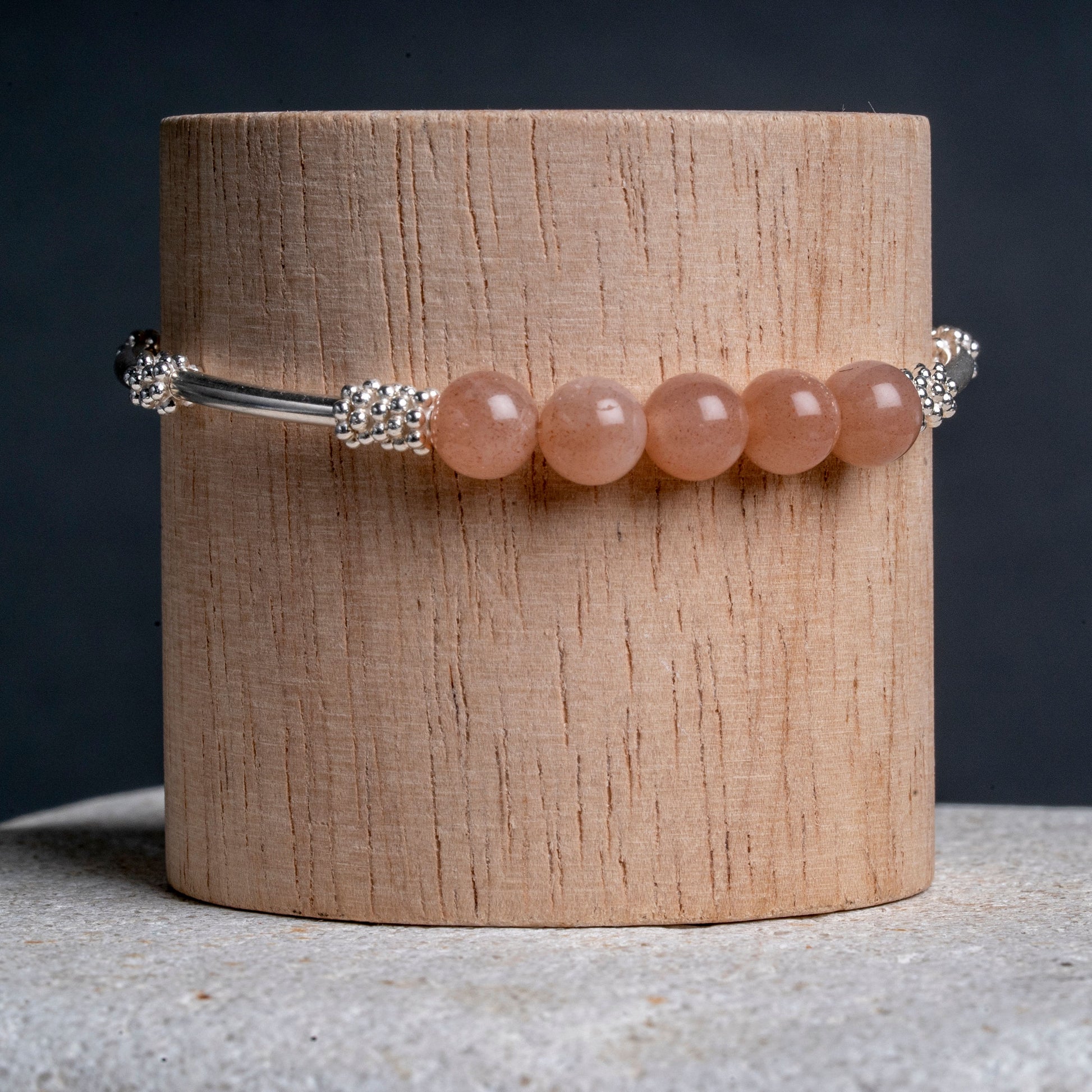 Pink Moonstone Alma Bracelet